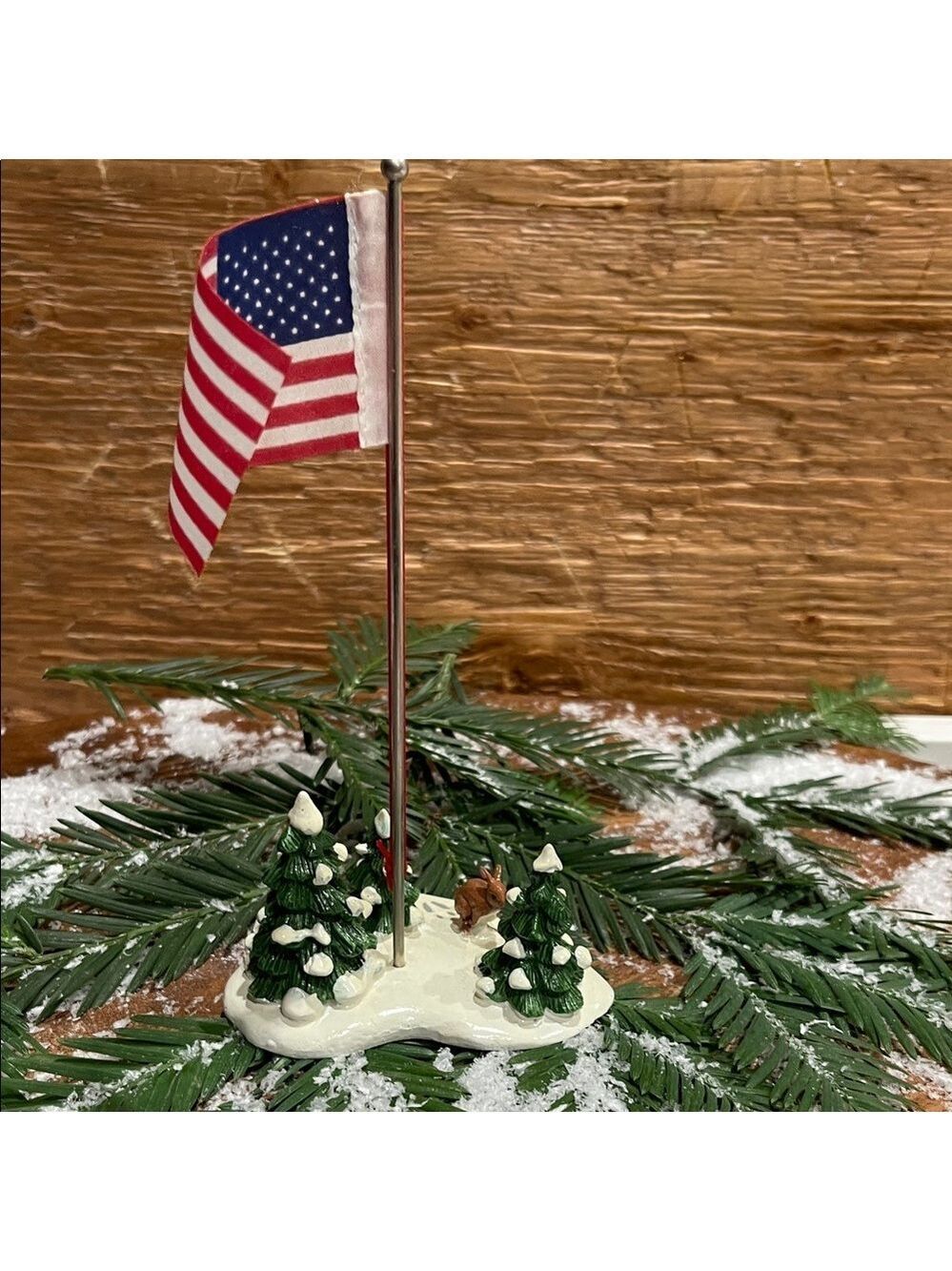 Dept 56 Village Flag Pole #5177-2 Retired